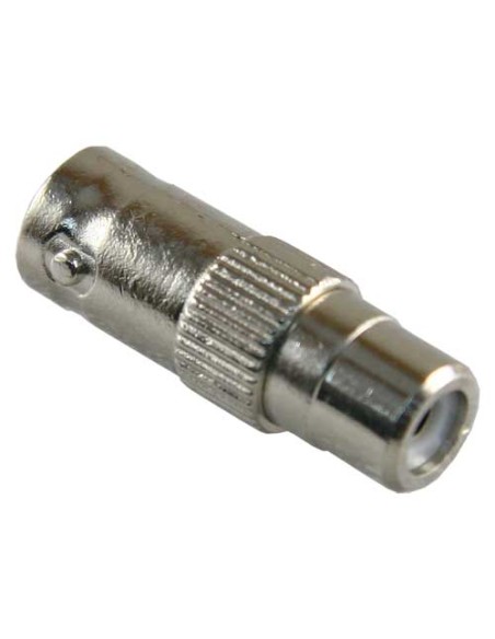 CONECTOR SAFIRE - BNC HEMBRA - RCA HEMBRA - 28 MM (FO) - 10 MM (AN) - 5 G