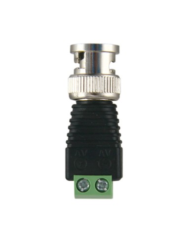 SAFIRE - CONECTOR BNC MACHO - SALIDA +/ DE 2 TERMINALES - 40 MM (FO) - 13 MM (AN) - 12 G