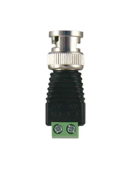SAFIRE - CONECTOR BNC MACHO - SALIDA +/ DE 2 TERMINALES - 40 MM (FO) - 13 MM (AN) - 12 G