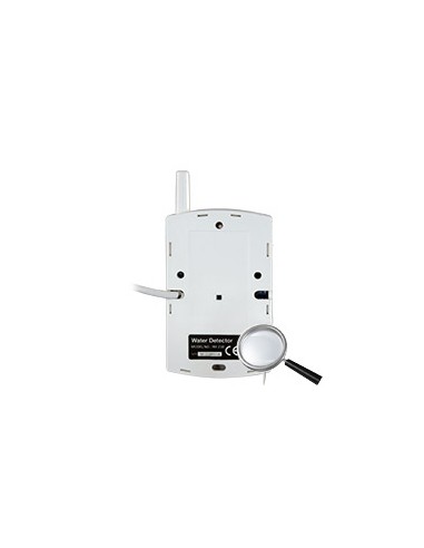 DETECTOR DE INUNDACIÓN - INALÁMBRICO - ANTENA EXTERNA - INDICADOR LED DE BAJA BATERIA - SONDA CABLEADA INDEPENDIENTE - ALIMENTAC