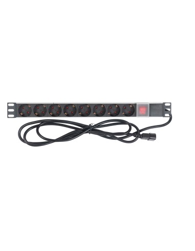 REGLETA DE CORRIENTE PARA RACK 19'' 1 U FONESTAR FRP-8MC14