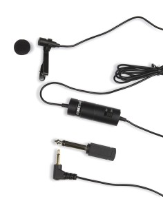 MICROFONO A CONDENSATORE E ADATTATORE DI INGRESSO DINAMICO PER MICROFONO FONESTAR 020-ZM-ZM