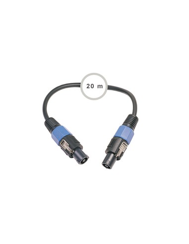 CABLE SEÑAL DE AUDIO CONECTOR ALTAVOZ MACHO A CONECTOR ALTAVOZ MACHO FONESTAR SP-820-20