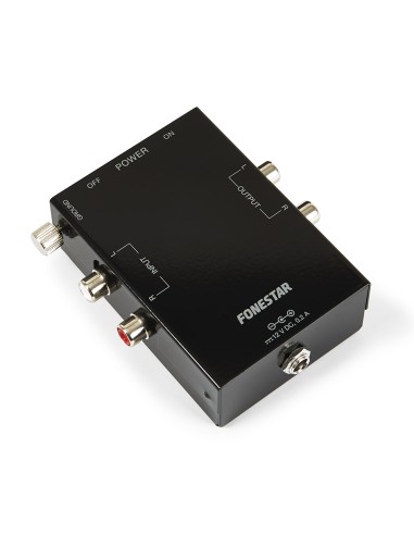 STEREO-VORVERSTÄRKER FÜR PLATTENSPIELER FONESTAR LIGNUM-12SUB