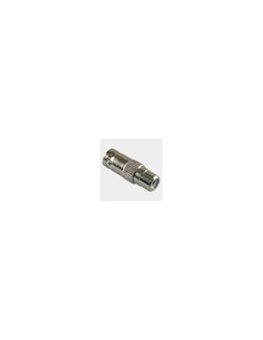 CONECTOR SAFIRE - BNC HEMBRA - RCA HEMBRA - 28 MM (FO) - 10 MM (AN) - 5 G