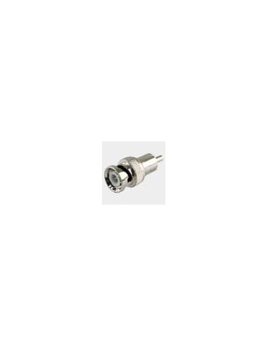 CONECTOR SAFIRE - BNC MACHO - RCA MACHO - 32 MM (FO) - 13 MM (AN) - 8 G
