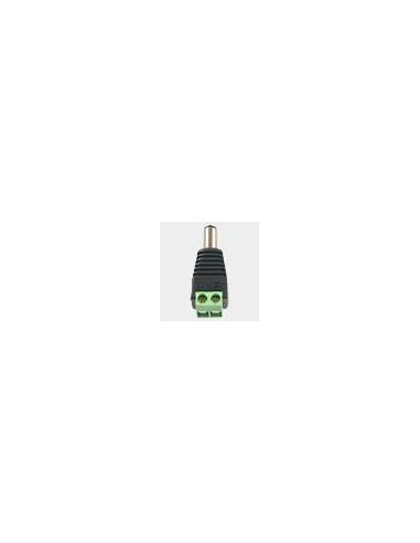 SAFIRE - CONECTOR DC MACHO - SALIDA +/ DE 2 TERMINALES - 38 MM (FO) - 13 MM (AN) - 5 G