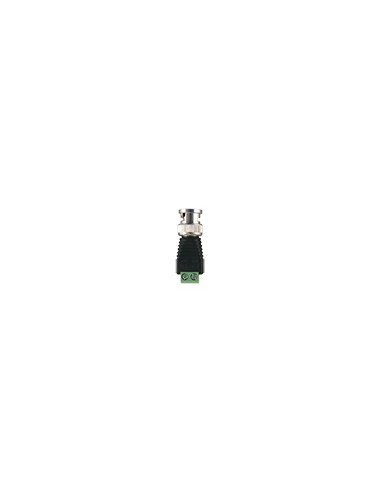 SAFIRE - CONECTOR BNC MACHO - SALIDA +/ DE 2 TERMINALES - 40 MM (FO) - 13 MM (AN) - 12 G