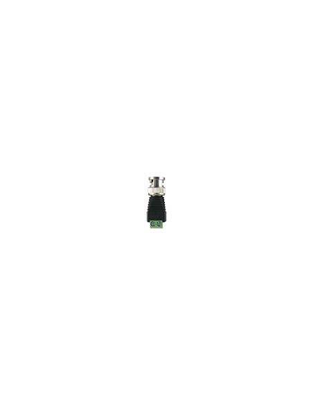 SAFIRE - CONECTOR BNC MACHO - SALIDA +/ DE 2 TERMINALES - 40 MM (FO) - 13 MM (AN) - 12 G