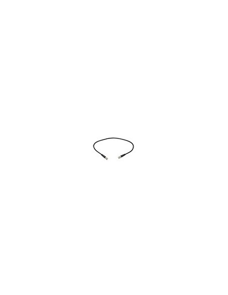 CABLE COAXIAL PREPARADO - BNC MACHO A BNC MACHO - COAXIAL RG59 - LONGITUD 1 M - PARA CONEXIÓN DE BALUN HEMBRA A DVR - CONSTRUCCI