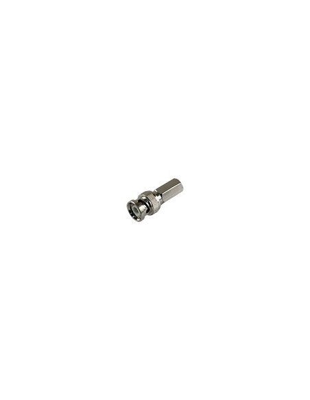 CONECTOR RÁPIDO SAFIRE - BNC PARA ENROSCAR - NO NECESITA CRIMPADORA - 35 MM (FO) - 14 MM (AN) - 15 G