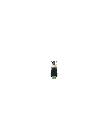 SAFIRE - CONECTOR BNC MACHO - SALIDA +/ DE 2 TERMINALES - 40 MM (FO) - 13 MM (AN) - 12 G