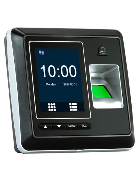 CONTROLO DE ACESSO AUTÓNOMO - BIOMETRIA E CARTÃO EM - 3.000 GRAVAÇÕES | 160.000 REGISTOS - TCP/IP, RS485 E WIEGAND - CONTROLADOR