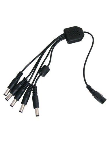 DISTRIBUIDOR DE ALIMENTACIÓN SAFIRE - 1 ENTRADA MACHO ESTÁNDAR - 5 SALIDAS HEMBRA ESTÁNDAR - ALIMENTACIÓN DE HASTA 5 CÁMARAS - 1