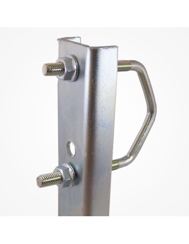 GARRA TACOS PERFIL "U" 40X300 MM.LONG. M