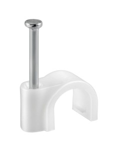 GRAPA CABLE ANTENA ABIERTA RG6 REFORZADA