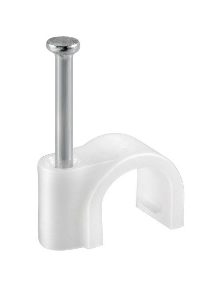 GRAPA CABLE ANTENA ABIERTA RG6 REFORZADA