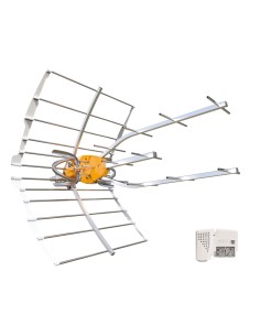 ANTENA TV CON PREVIO Y FUENTE FILTRO LTE TELEVES 148922