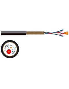 ROLLO DE CABLE MICROFONO/LINEA DE 2 CONDUCTORES FONESTAR CA-91