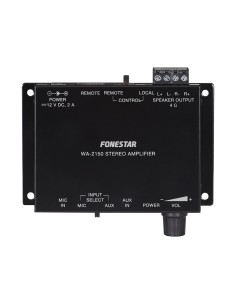 KOMPAKTER STEREOVERSTÄRKER FONESTAR LIGNUM-12SUB