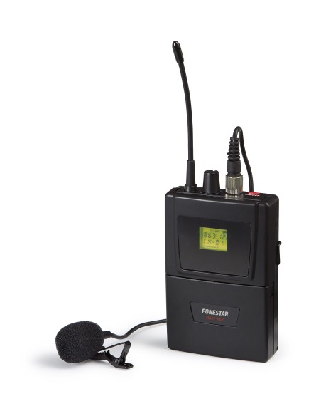 UHF DRAHTLOSES GÜRTELPACK-MIKROFON FONESTAR LIGNUM-12SUB