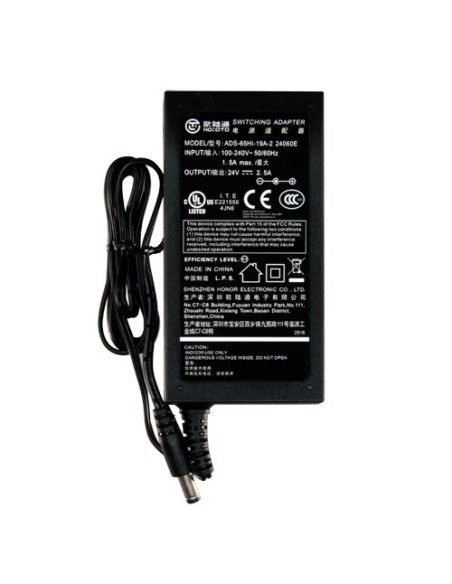ALIMENTADOR ELECTRÓNICO - 24 V / 2500 MA - REDUCIDAS DIMENSIONES - 110 (AL) X 55 (AN) X 30 (FO) MM - 220 G - ESTABILIZADO