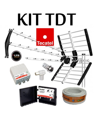 Kit Antena TECATEL BKM-18 Naranja + Roll