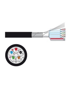 2-ADRIGE 5-DATENKABEL-KABELROLLE FONESTAR 020-ZM-ZM