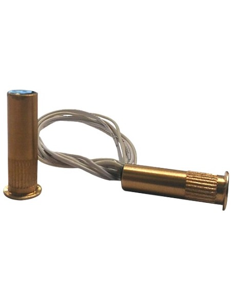CONTACTO MAGNÉTICO FDP - ESPECIAL PARA EMPOTRAR EN MADERA - TECNOLOGÍA REED - SISTEMA DE 4 HILOS - CUBIERTA DE COBRE - APTO PARA