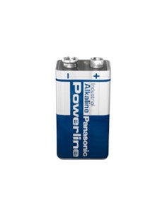 PANASONIC - PILA PP3 / 6LR61 - VOLTAJE 9.0 V - ALCALINA - CAPACIDAD NOMINAL 510 MAH - COMPATIBLE CON PRODUCTOS DEL CATÁLOGO