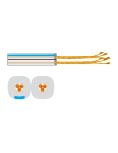 DOPPELADRIGE LAUTSPRECHERKABELROLLE FONESTAR 020-ZM-ZM