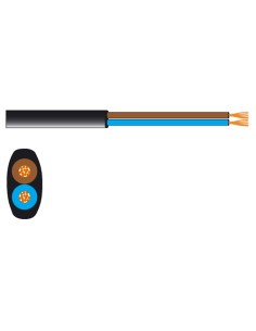 DOPPELADRIGE LAUTSPRECHERKABELROLLE FONESTAR 020-ZM-ZM