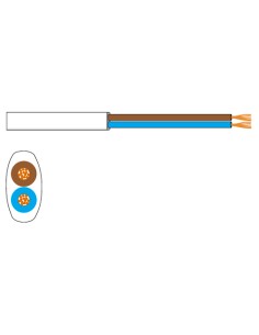 ROLO DE CABO DE ALTO-FALANTE COM CONDUTOR DUPLO FONESTAR 020-ZM-ZM