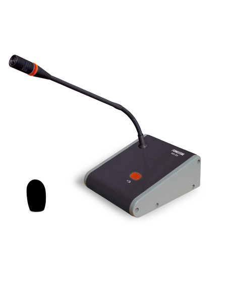 MICROFONO DE CONDENSADOR DE SOBREMESA CON TONOS MUSICALES DE AVISO Y PREAMPLIFICADOR FONESTAR MCH-205