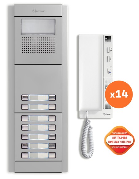 KIT PORTERO AUTOMATICO PARA EDIFICIOS GO