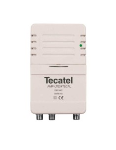 AMPLIFICADOR ANTENA TV INERIOR 2 SALIDAS TECATEL AMP-LTE24TE