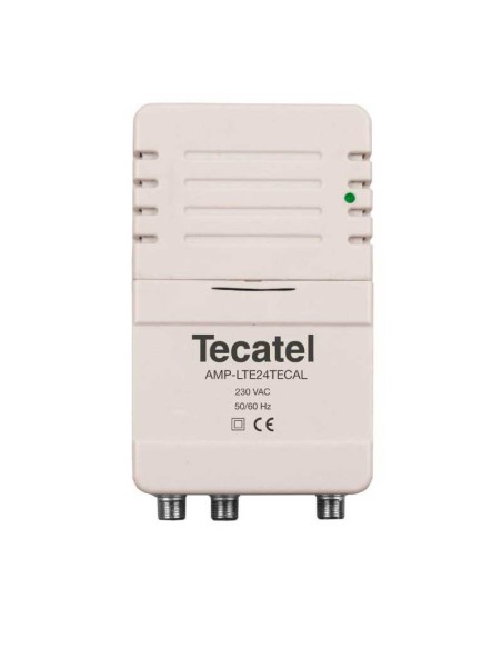 AMPLIFICADOR ANTENA TV INERIOR 2 SALIDAS TECATEL AMP-LTE24TE