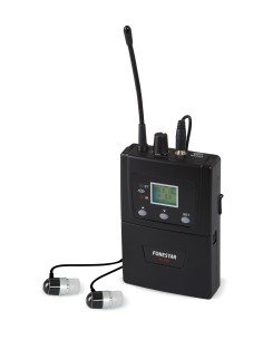RECEPTOR INALAMBRICO DE PETACA MONITOR IN EAR UHF FONESTAR RI-840-512