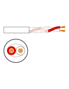 DOPPELADRIGE LAUTSPRECHERKABELROLLE FONESTAR 020-ZM-ZM