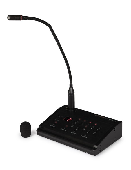 MICROFONO CON SELECTOR DE 10-300 ZONAS PARA SISTEMA DE ZONAS MOD. ZSC-1110 FONESTAR ZS-11