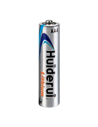 HUIDERUI - PILA AAA / FR03 / 24LF - VOLTAJE 1.5 V - LITIO - CAPACIDAD NOMINAL 1000 MAH - COMPATIBLE CON PRODUCTOS DEL CATÁLOGO