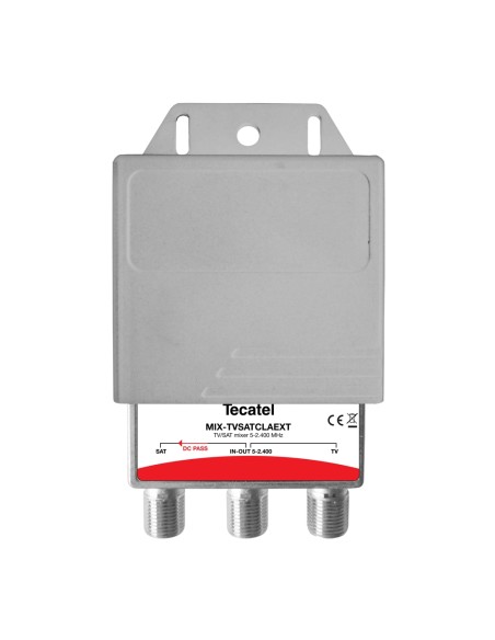 MEZCLADOR SEPARADOR SEÑAL TDT Y SATELITE TECATEL MIX-TV/SATCLAEXT