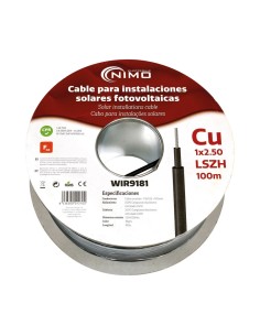 CABLE PARA ENERGIA SOLAR CU-SN 2,50MM&SU 2