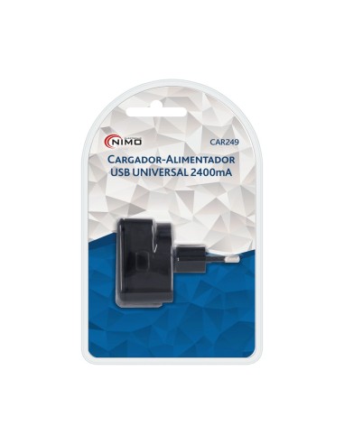 CARGADOR ALIMENTADOR 100-240V / USB 5VCC