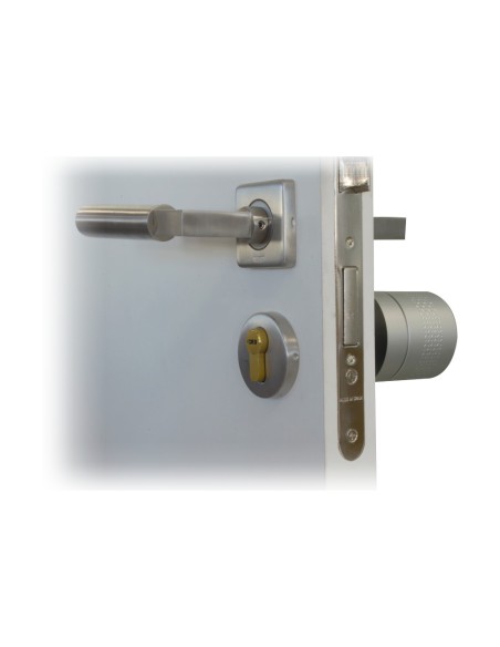 CERRADURA INTELIGENTE BLUETOOTH SAFIRE - CILINDRO MOTORIZADO EUROPEO 35X35 MM - USUARIOS INVITADOS SIN ESTAR PRÓXIMO - VIVIENDAS