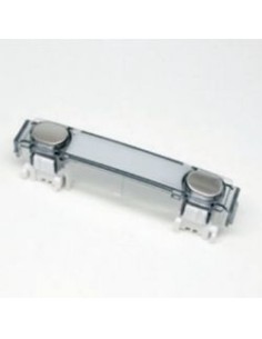 PULSADOR GOLMAR DOBLE P-D STADIO METALIZ