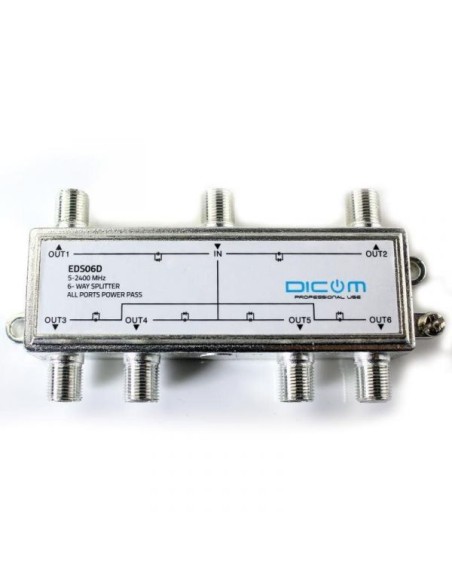 REPARTIDOR ANTENA 6 SALIDAS F CLASS A DI