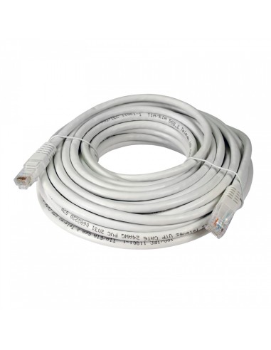 CABLE DE RED ETHERNET U/UTP CAT 6 PVC, BLANCO TELEVES 209017