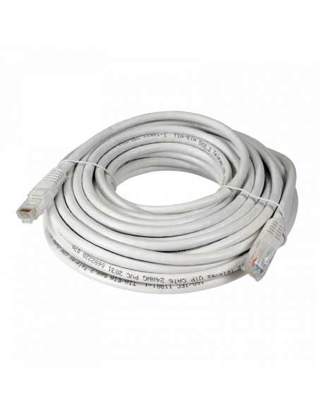 CABLE DE RED ETHERNET U/UTP CAT 6 PVC, BLANCO TELEVES 209017