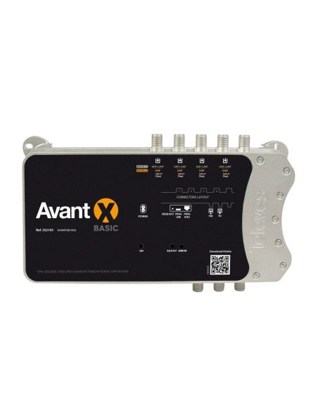 CENTRAL PROGRAMABLE ANTENA AVANX 10 BA TELEVES 532113